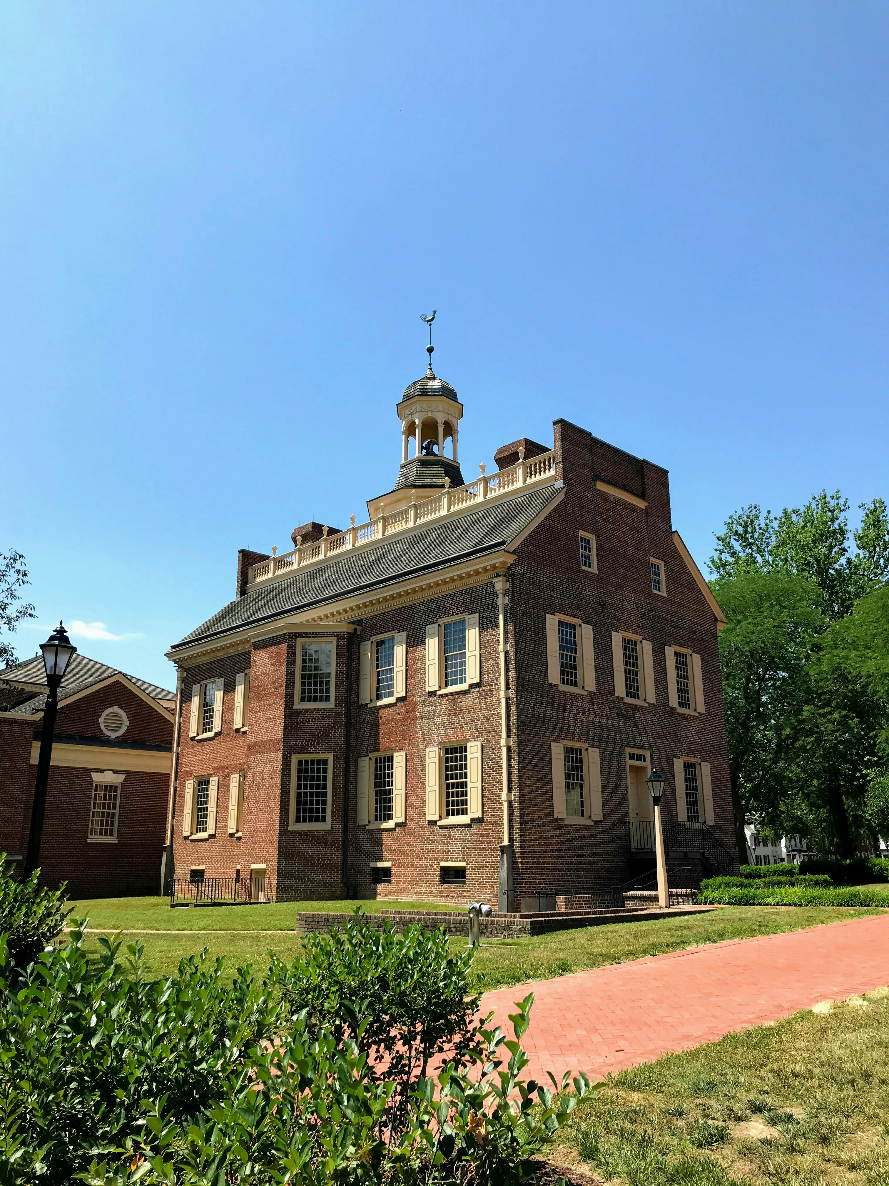 Old state-house, first state.